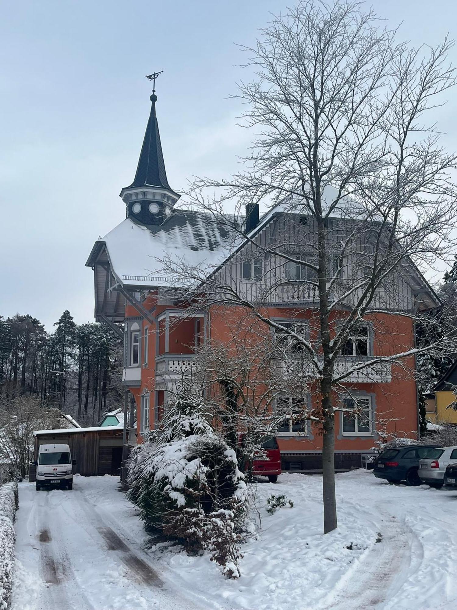 Moderne Ferienwohnung In Alter Villa Georgenthal  Esterno foto