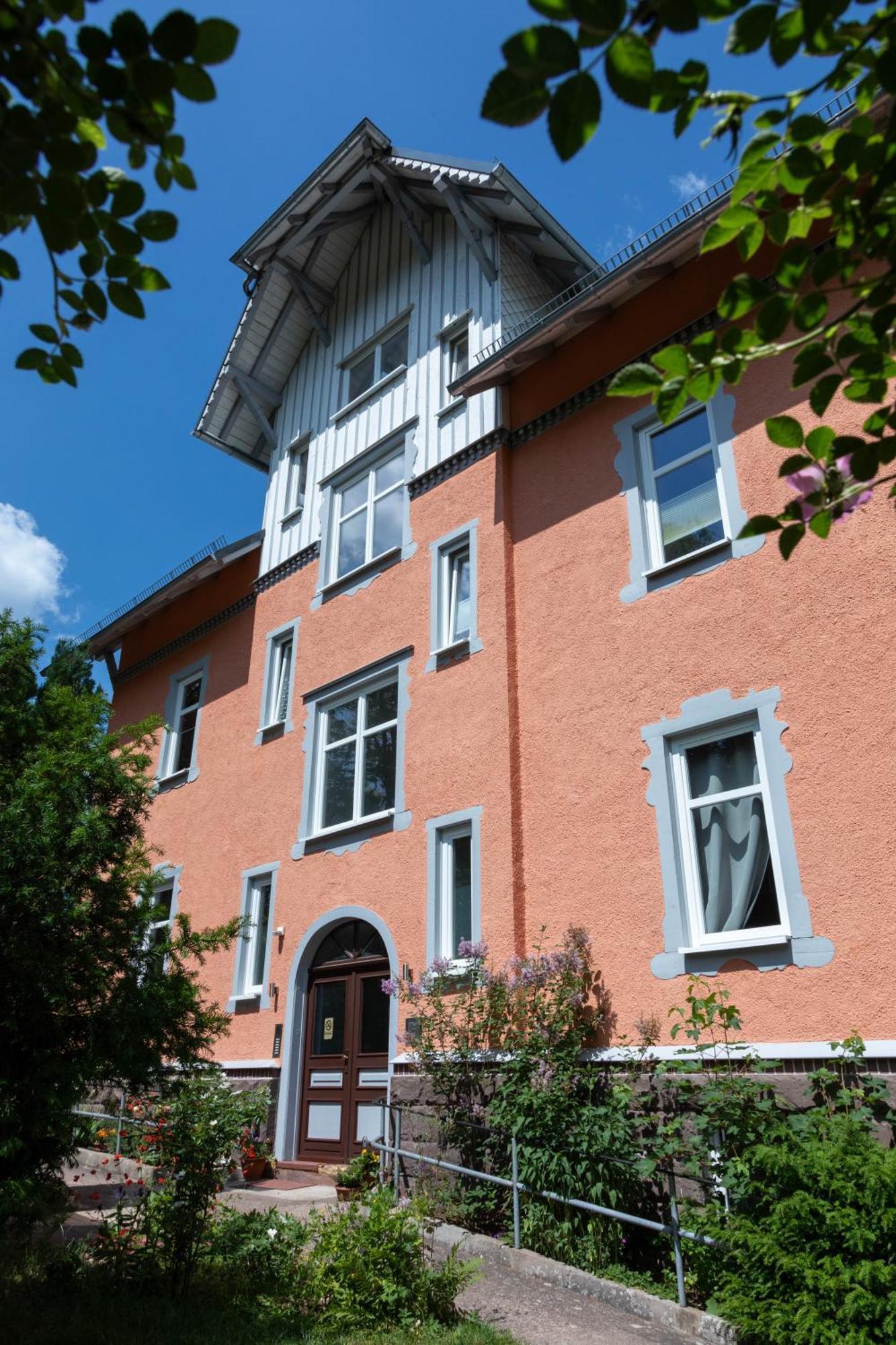 Moderne Ferienwohnung In Alter Villa Georgenthal  Esterno foto